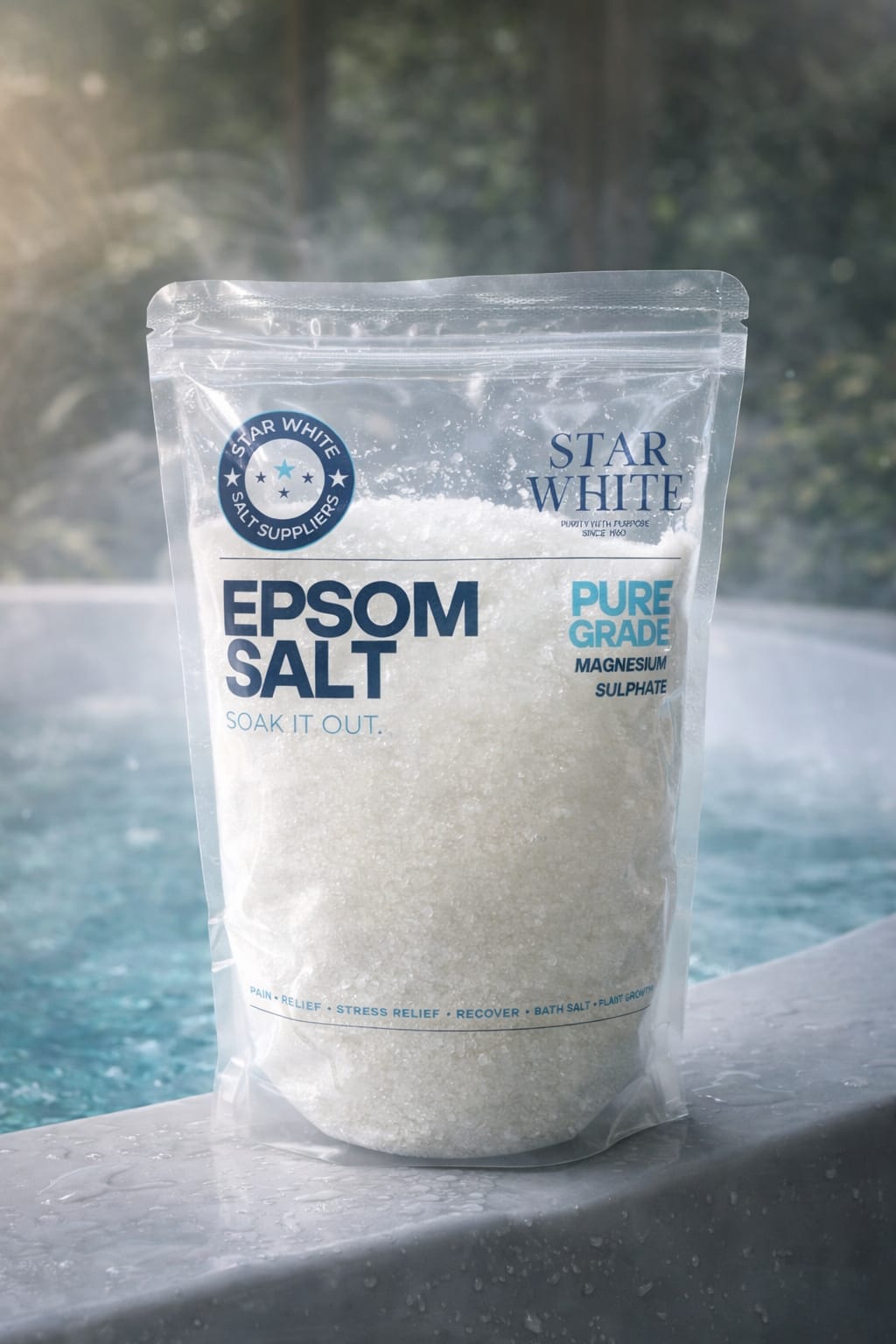 Epsom Salt Crystals